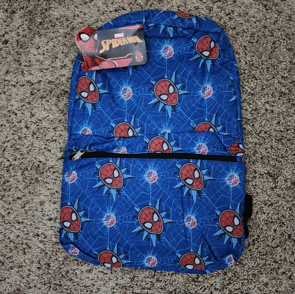 Marvel Blue Spider-Man Kids Backpack